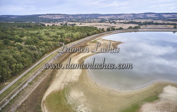 vnf dtcb barrage reservoir cercey photo aerien 003
