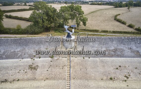 vnf dtcb barrage reservoir cercey photo aerien 018