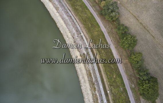 vnf dtcb barrage reservoir cercey photo aerien 030