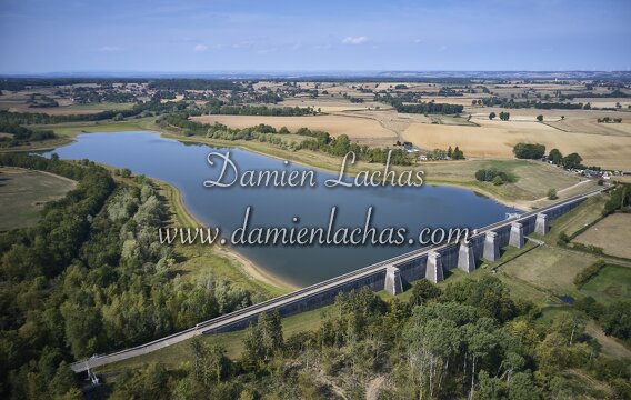 vnf dtcb barrage reservoir chazilly photo aerien 003