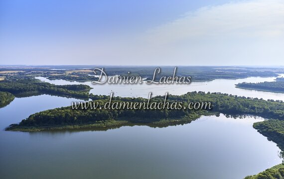 vnf dts barrage reservoir stock photo aerien 002