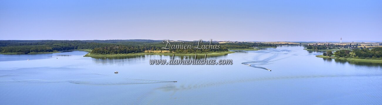 vnf dts barrage reservoir stock photo aerien 010