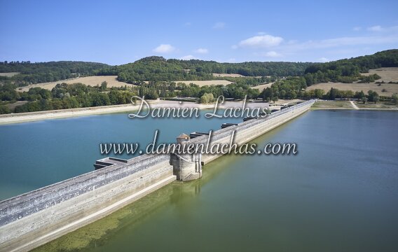 vnf dtcb barrage reservoir grosbois photo aerien 021