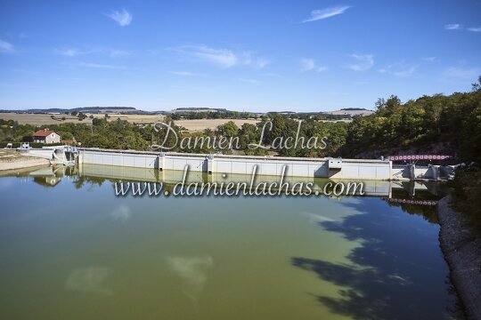 vnf dtcb barrage reservoir pont massene photo aerien 008