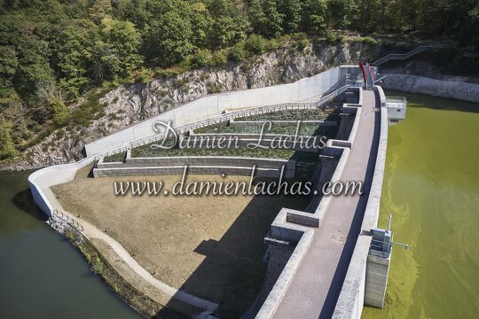 vnf dtcb barrage reservoir pont massene photo aerien 014