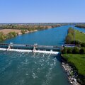 vnf dtrs saone barrage pagny photo aerien 002
