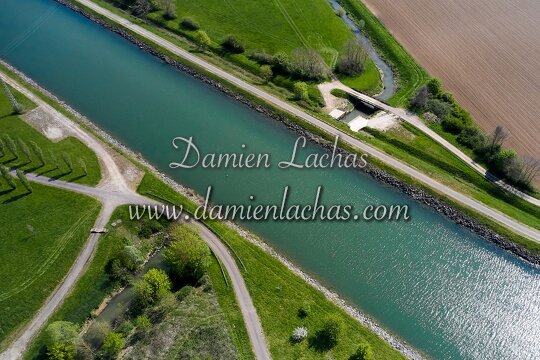 vnf dtrs saone barrage pagny photo aerien 014