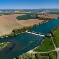 vnf dtrs saone barrage pagny photo aerien 016 pano