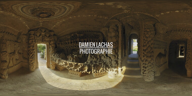 palais ideal facteur cheval interieur hdr