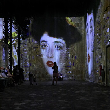 atelier lumiere gustav klimt 012