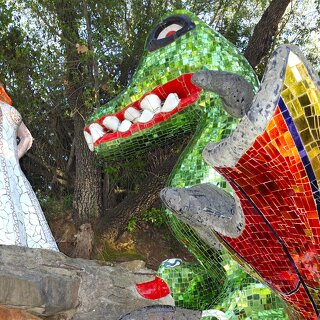 Jardin des Tarots de Niki de Saint Phalle
