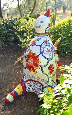 jardin des tarots niki saint-phalle le chat ricardo 001