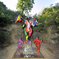 jardin des tarots niki saint-phalle le diable 001