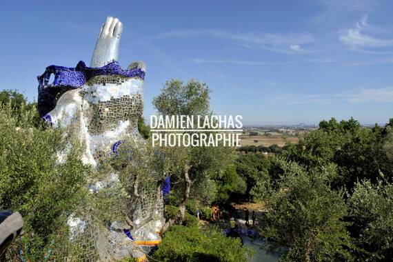jardin des tarots niki saint-phalle le magicien la papesse 005