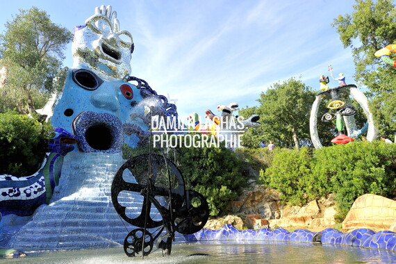 jardin des tarots niki saint-phalle le magicien la papesse 006