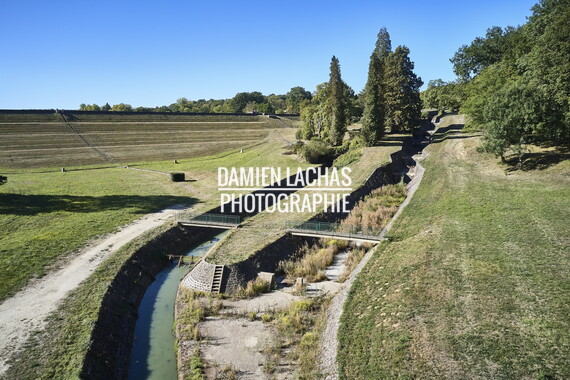 vnf dtcb barrage reservoir bourdon photo aerienne 017