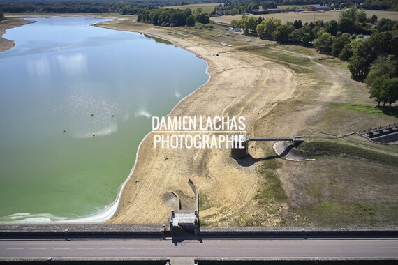 vnf dtcb barrage reservoir bourdon photo aerienne 032