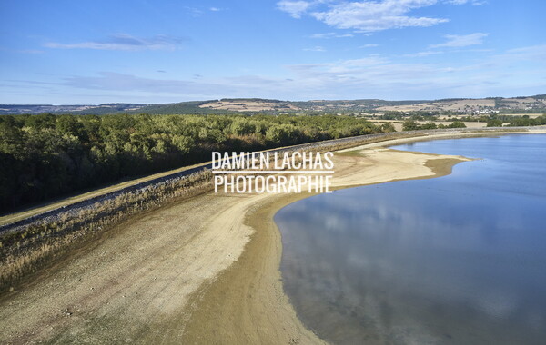 vnf dtcb barrage reservoir cercey photo aerien 013