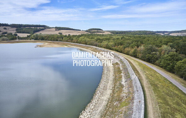 vnf dtcb barrage reservoir cercey photo aerien 014