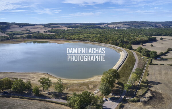 vnf dtcb barrage reservoir cercey photo aerien 015