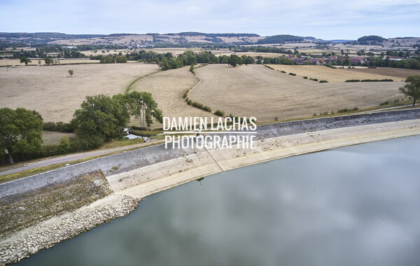 vnf dtcb barrage reservoir cercey photo aerien 016