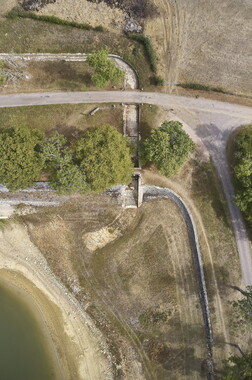 vnf dtcb barrage reservoir cercey photo aerien 023