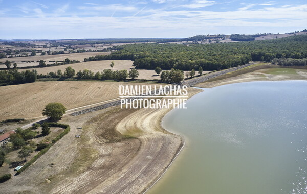 vnf dtcb barrage reservoir cercey photo aerien 027