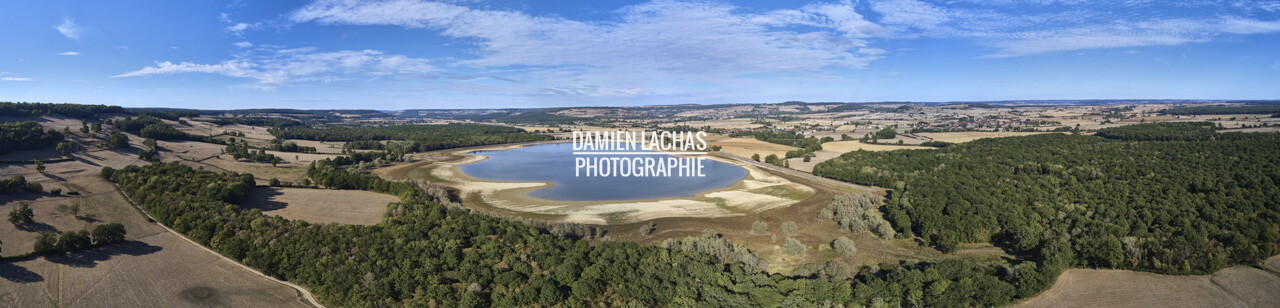 vnf dtcb barrage reservoir cercey photo aerien 038 pano