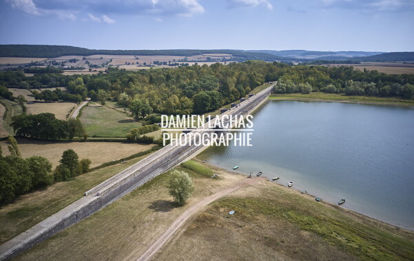 vnf dtcb barrage reservoir chazilly photo aerien 016