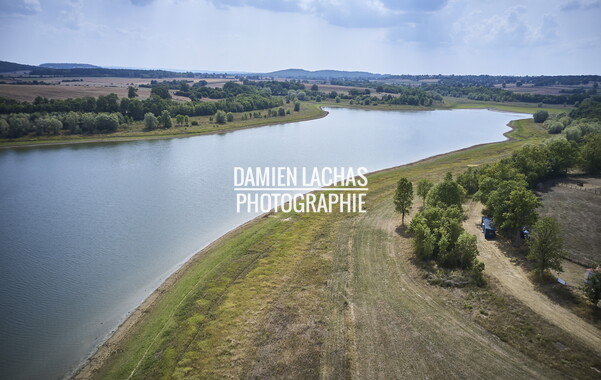 vnf dtcb barrage reservoir chazilly photo aerien 023