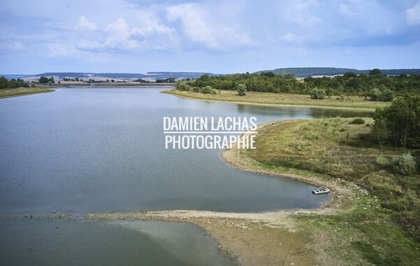 vnf dtcb barrage reservoir chazilly photo aerien 028