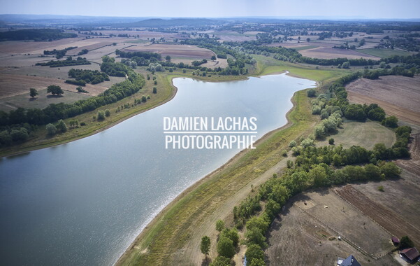 vnf dtcb barrage reservoir chazilly photo aerien 031