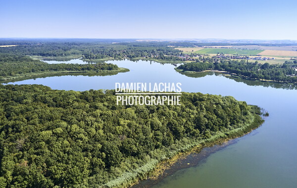 vnf dts barrage reservoir stock photo aerien 003