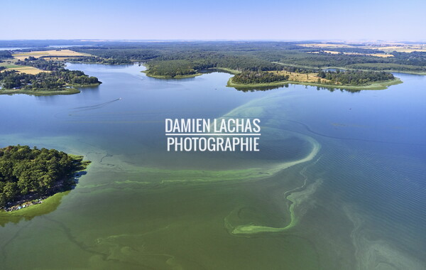 vnf dts barrage reservoir stock photo aerien 004