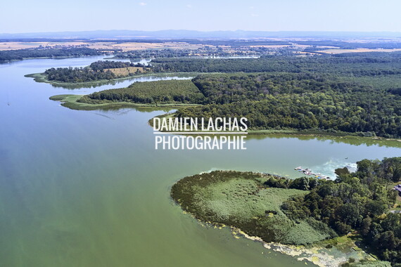 vnf dts barrage reservoir stock photo aerien 005