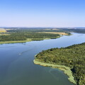 vnf dts barrage reservoir stock photo aerien 006