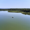 vnf dts barrage reservoir stock photo aerien 008