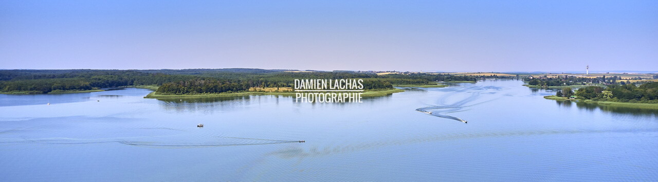 vnf dts barrage reservoir stock photo aerien 010