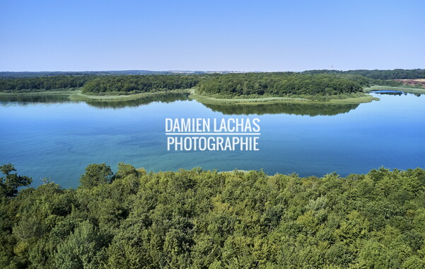 vnf dts barrage reservoir stock photo aerien 012