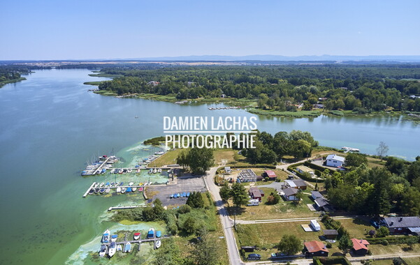 vnf dts barrage reservoir stock photo aerien 014
