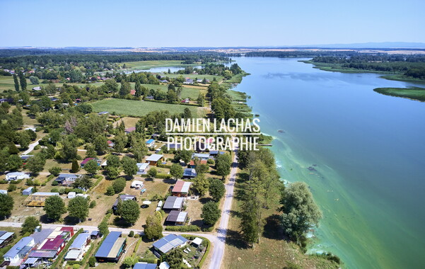 vnf dts barrage reservoir stock photo aerien 015