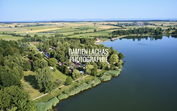 vnf dts barrage reservoir stock photo aerien 016