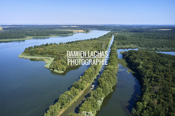 vnf dts barrage reservoir stock photo aerien 022