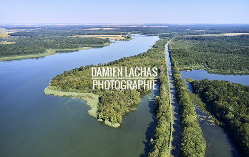 vnf dts barrage reservoir stock photo aerien 023