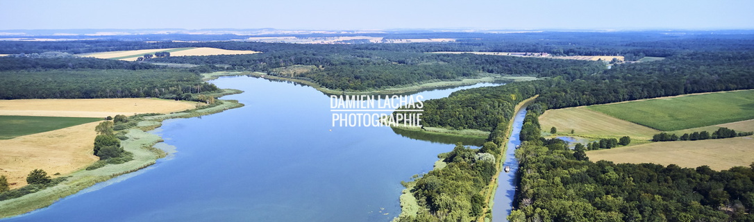 vnf dts barrage reservoir stock photo aerien 025