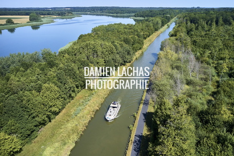 vnf dts barrage reservoir stock photo aerien 028