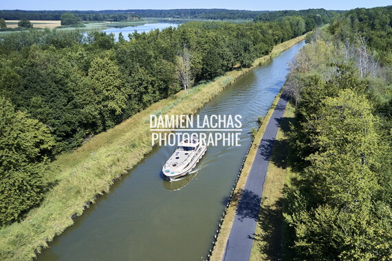 vnf dts barrage reservoir stock photo aerien 029