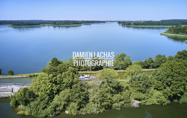 vnf dts barrage reservoir stock photo aerien 031