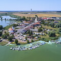 vnf dts barrage reservoir stock photo aerien 034