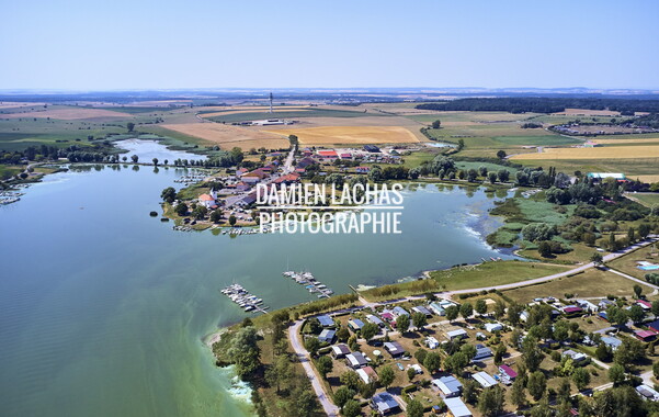 vnf dts barrage reservoir stock photo aerien 035
